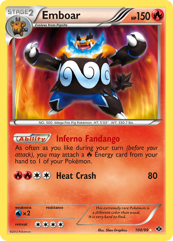 Emboar — Next Destinies #100/99