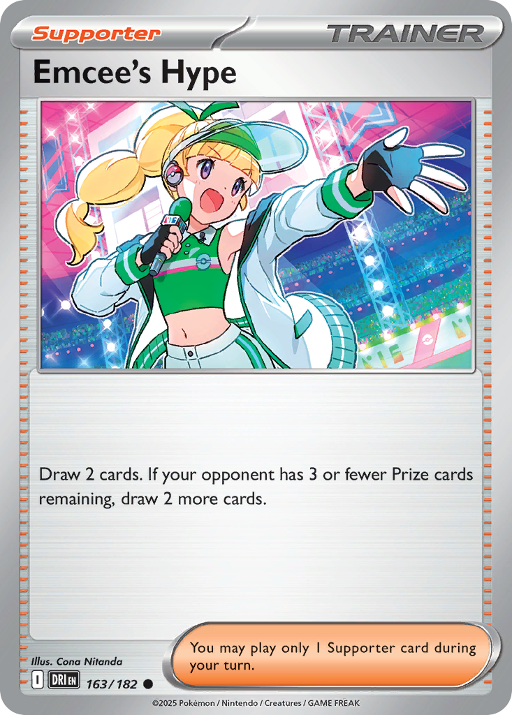 Emcee's Hype — SV10: Destined Rivals #163/182