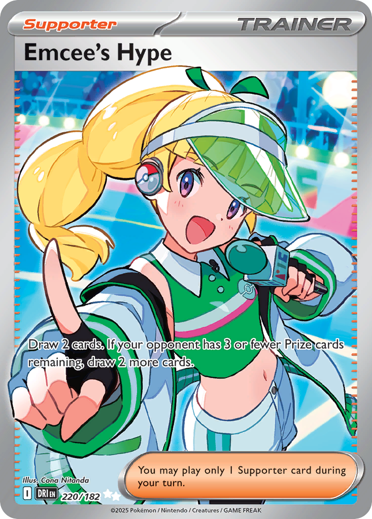 Emcee's Hype — SV10: Destined Rivals #220/182