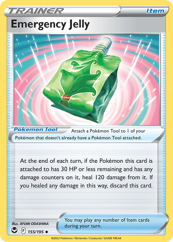 Emergency Jelly — SWSH12: Silver Tempest #155/195