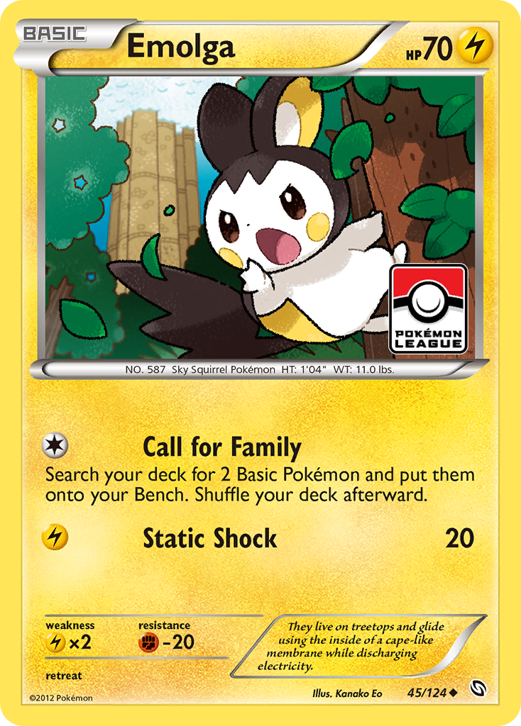 Emolga — Dragons Exalted #45/124