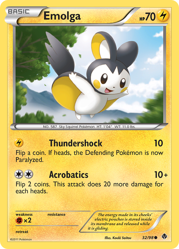 Emolga — Emerging Powers #32/98