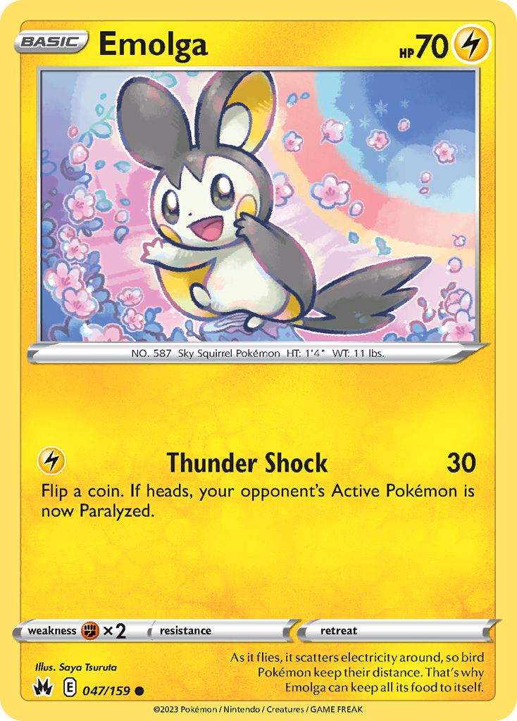Emolga — SWSH: Crown Zenith #047/159