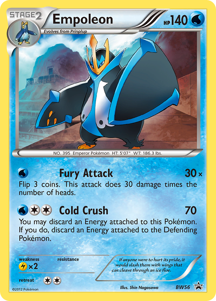 Empoleon — Black and White Promos #BW56