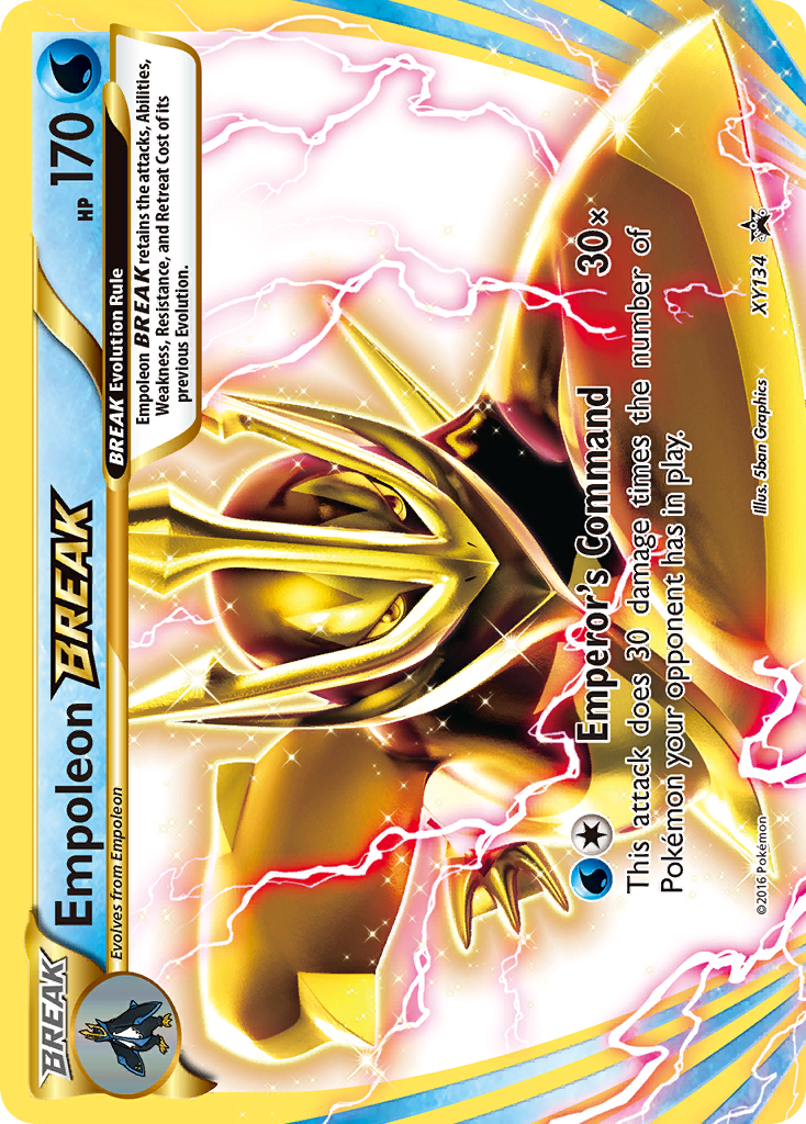 Empoleon BREAK — Jumbo Cards #XY134