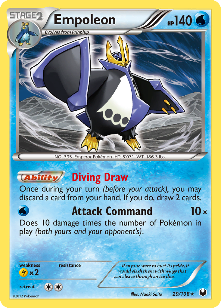 Empoleon — Dark Explorers #29/108