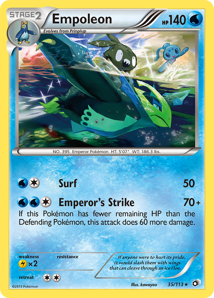 Empoleon — Legendary Treasures #35/113