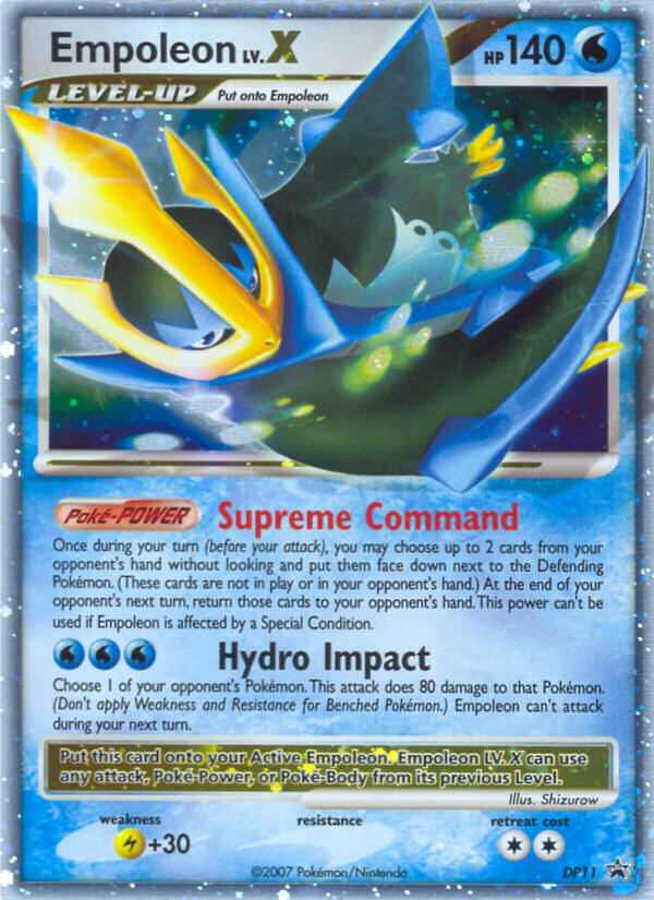 Empoleon LV.X — Diamond and Pearl Promos #DP11