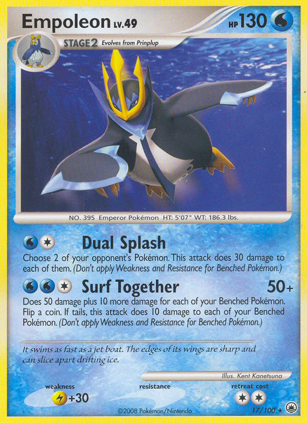 Empoleon — Majestic Dawn #17/100