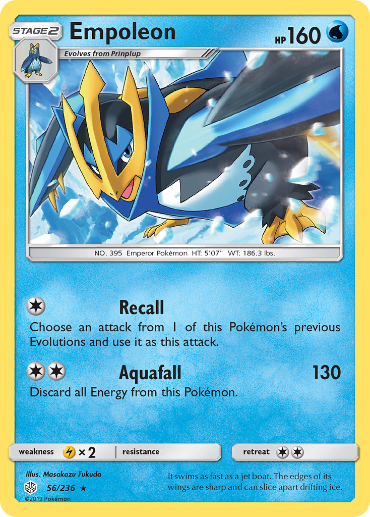 Empoleon — SM - Cosmic Eclipse #56/236