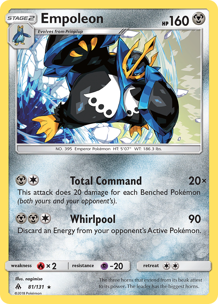 Empoleon — SM - Forbidden Light #81/131