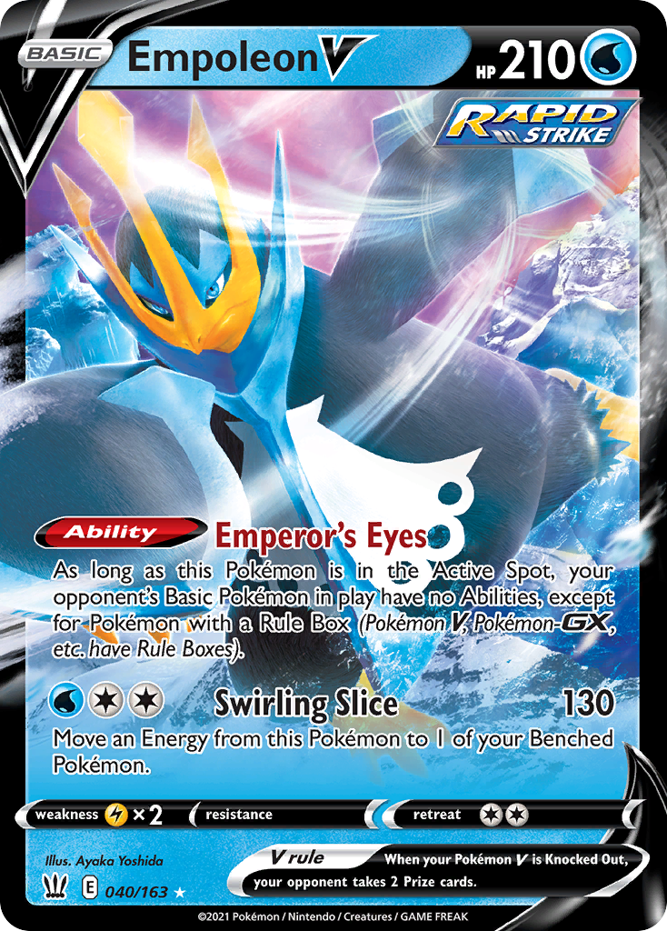 Empoleon V — Prize Pack Series Cards #040/163
