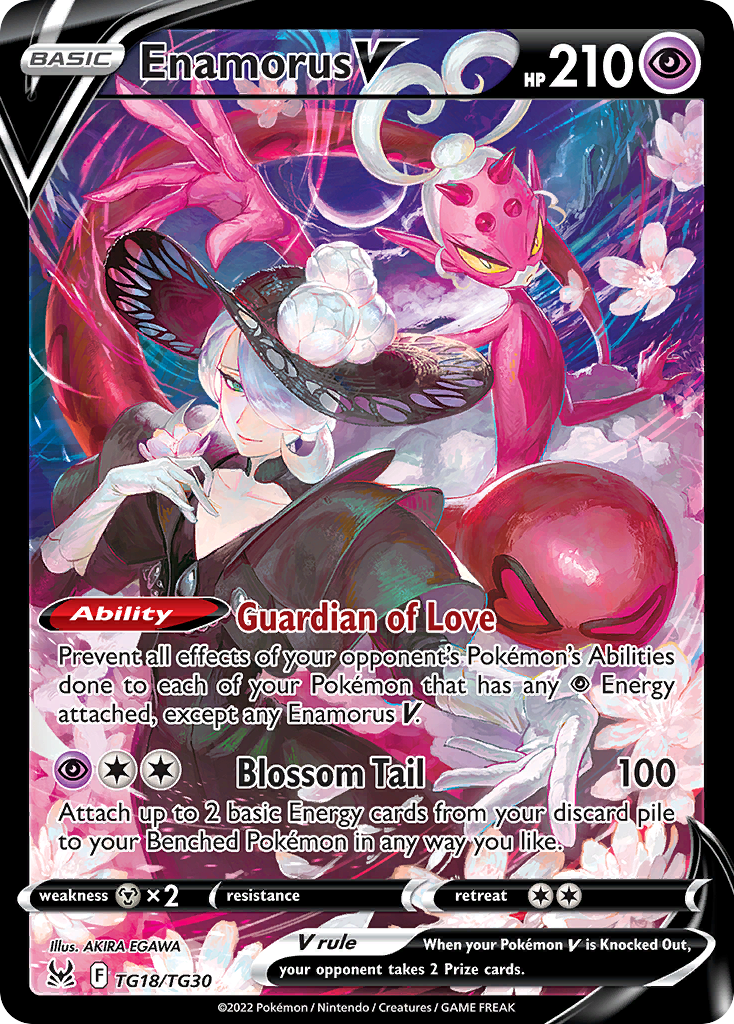 Enamorus V — SWSH11: Lost Origin Trainer Gallery #TG18/TG30