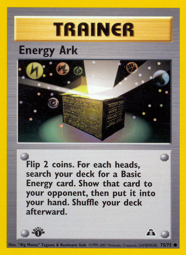 Energy Ark — Neo Discovery #75/75