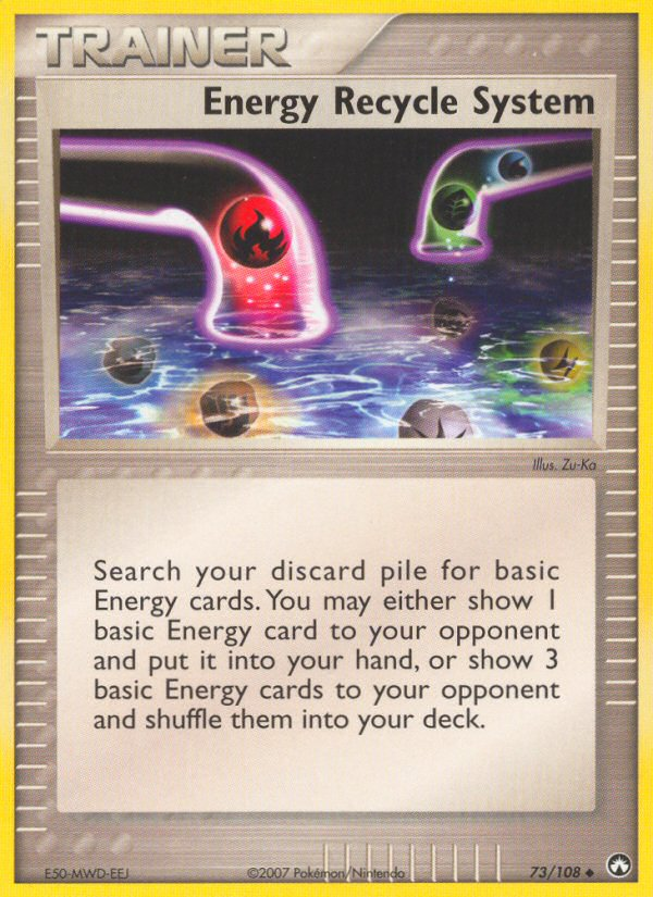 Energy Recycle System — Power Keepers #73/108