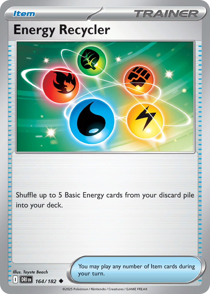 Energy Recycler — SV10: Destined Rivals #164/182