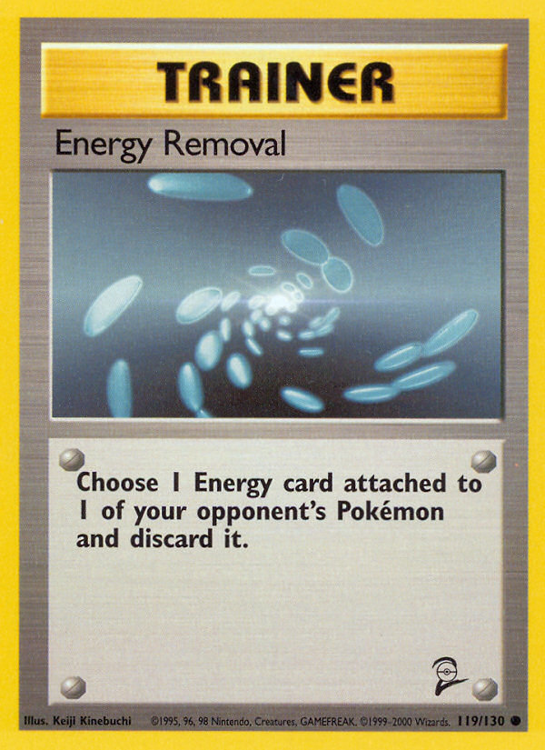 Energy Removal — Base Set 2 #119/130