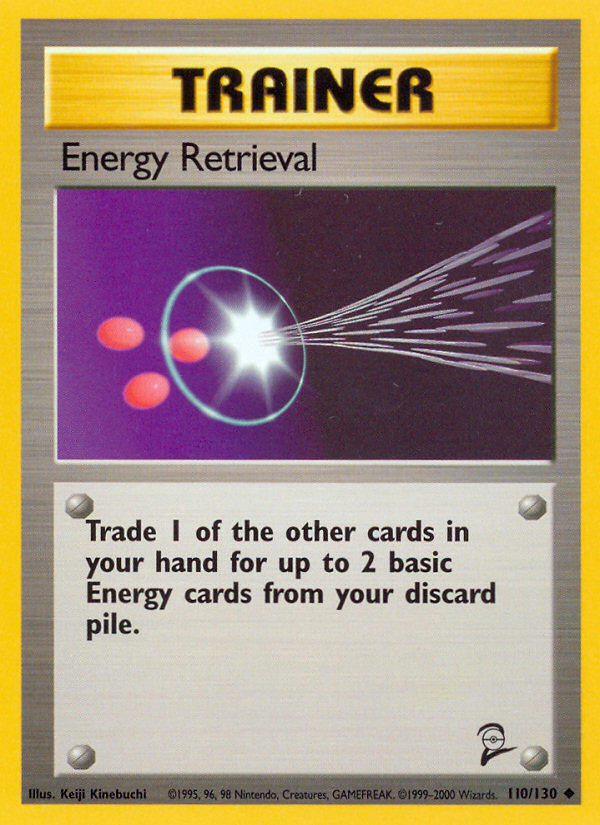 Energy Retrieval — Base Set 2 #110/130