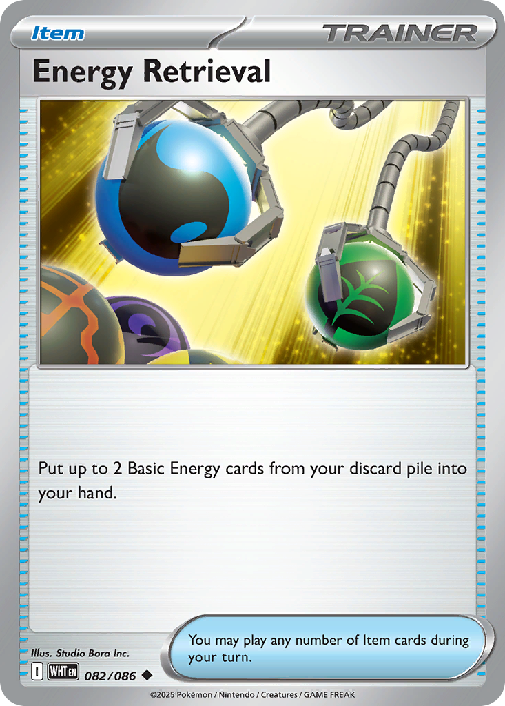 Energy Retrieval (Poke Ball Pattern)