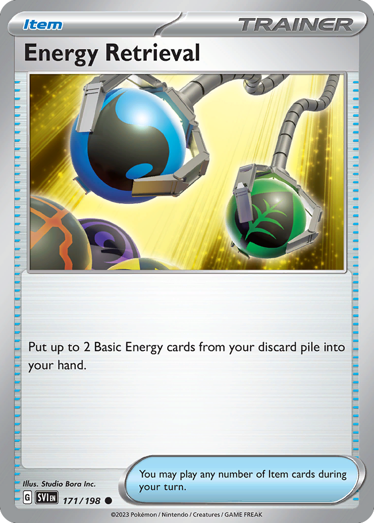 Energy Retrieval — SV01: Scarlet & Violet Base Set #171/198