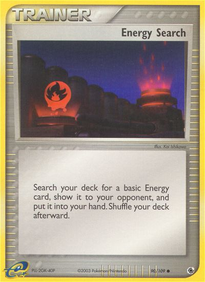 Energy Search — Ruby and Sapphire #90/109