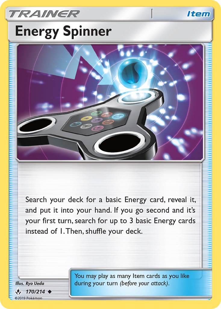 Energy Spinner — SM - Unbroken Bonds #170/214