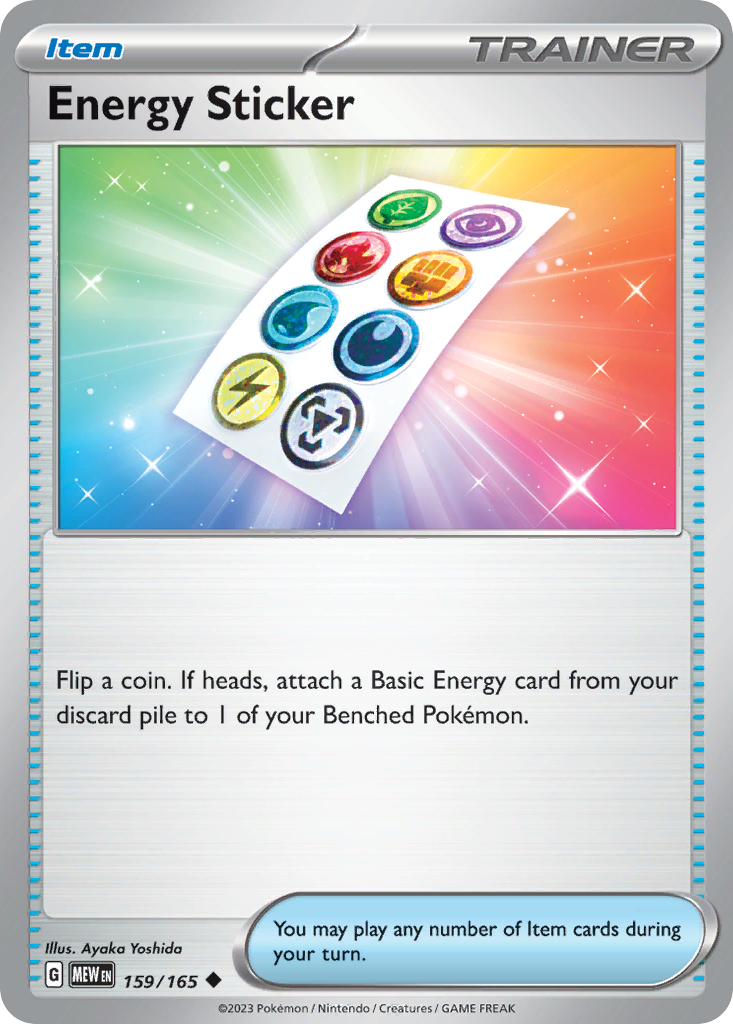 Energy Sticker — SV: Scarlet & Violet 151 #159/165