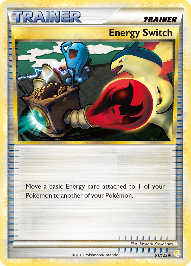 Energy Switch — HeartGold SoulSilver #91/123