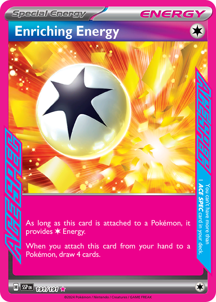 Enriching Energy — SV08: Surging Sparks #191/191