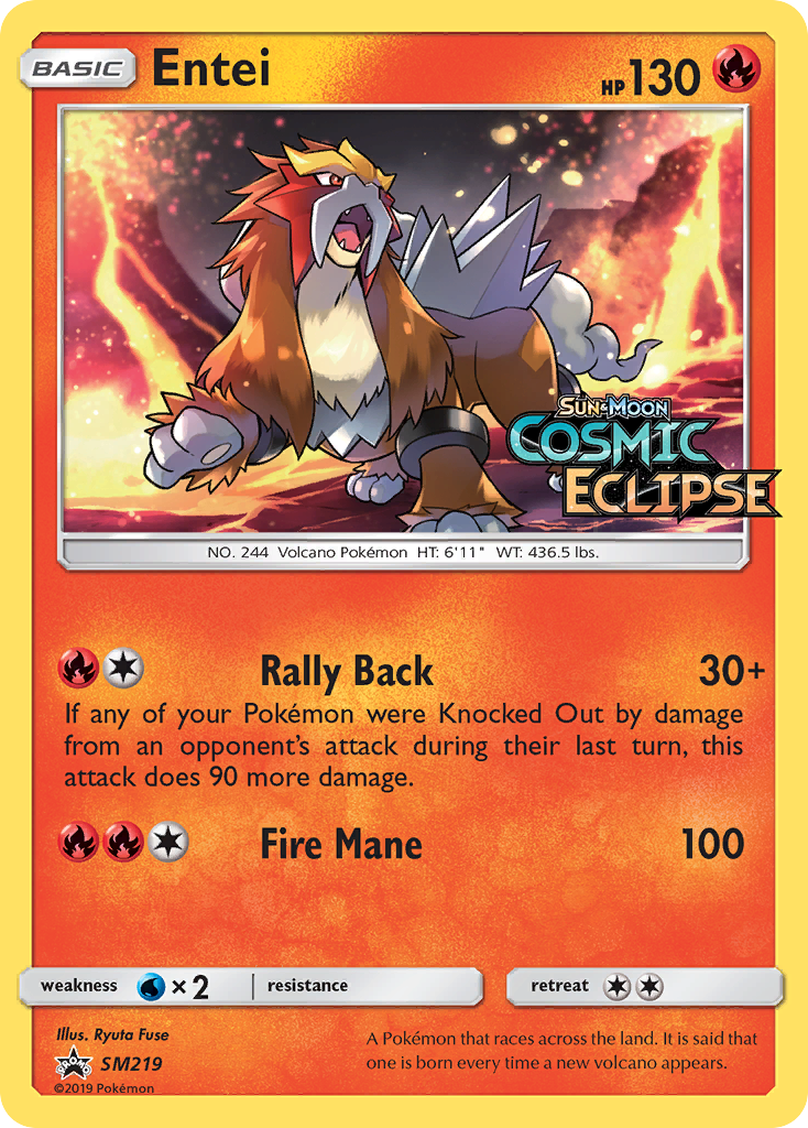 Entei — SM Promos #SM219