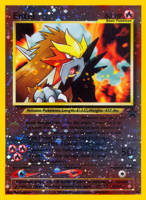 Entei — WoTC Promo #34/53