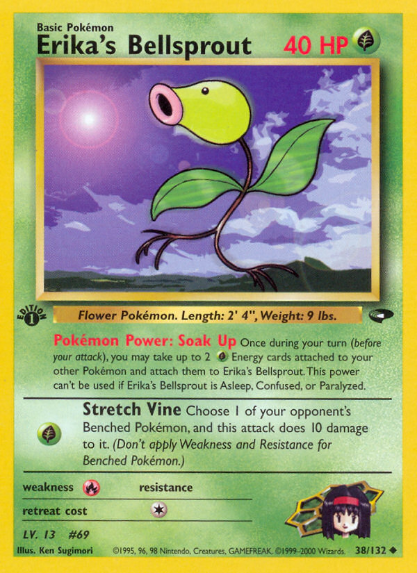Erika's Bellsprout — Gym Challenge #038/132