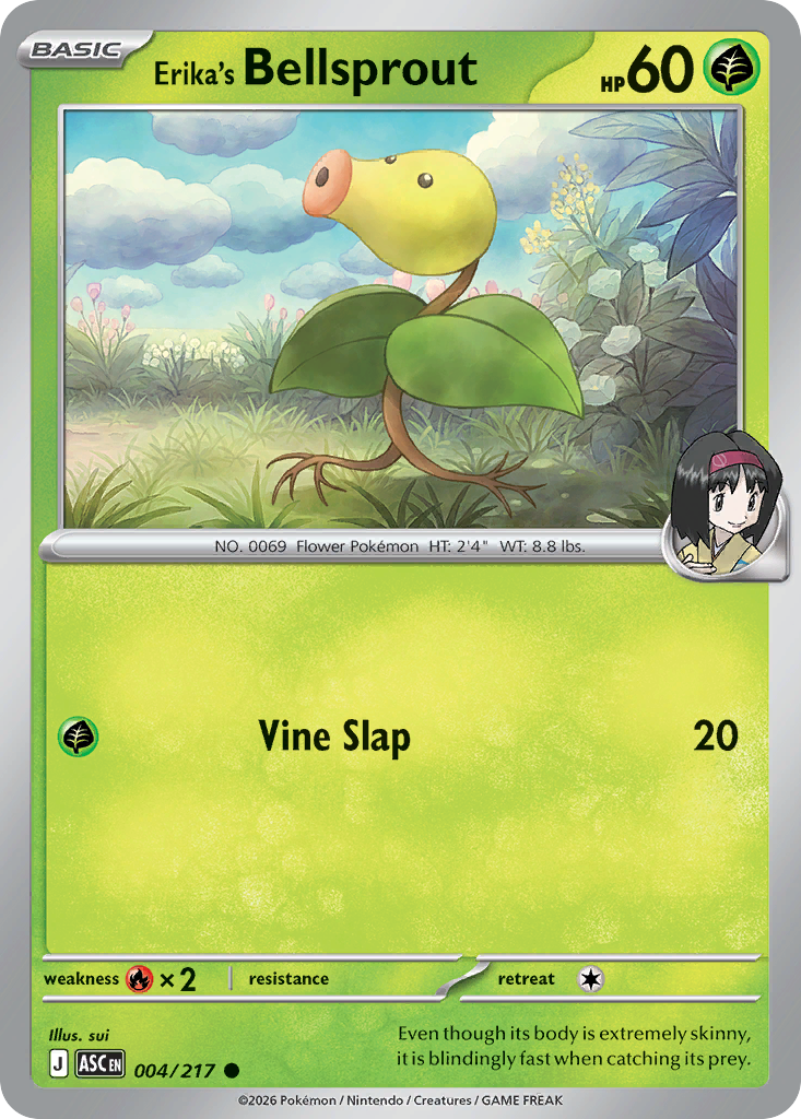 Erika's Bellsprout (Poke Ball)