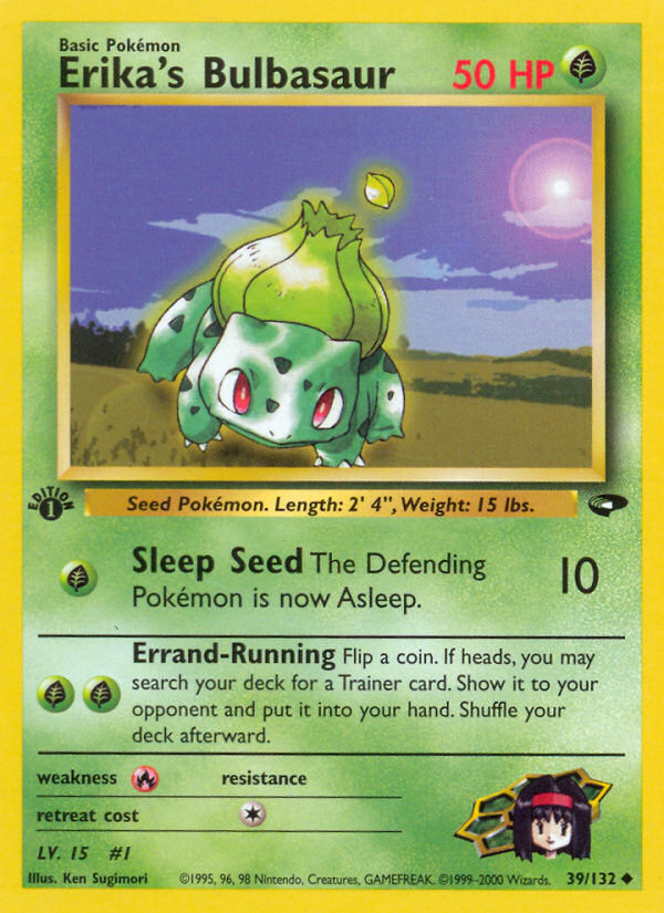 Erika's Bulbasaur — Gym Challenge #039/132