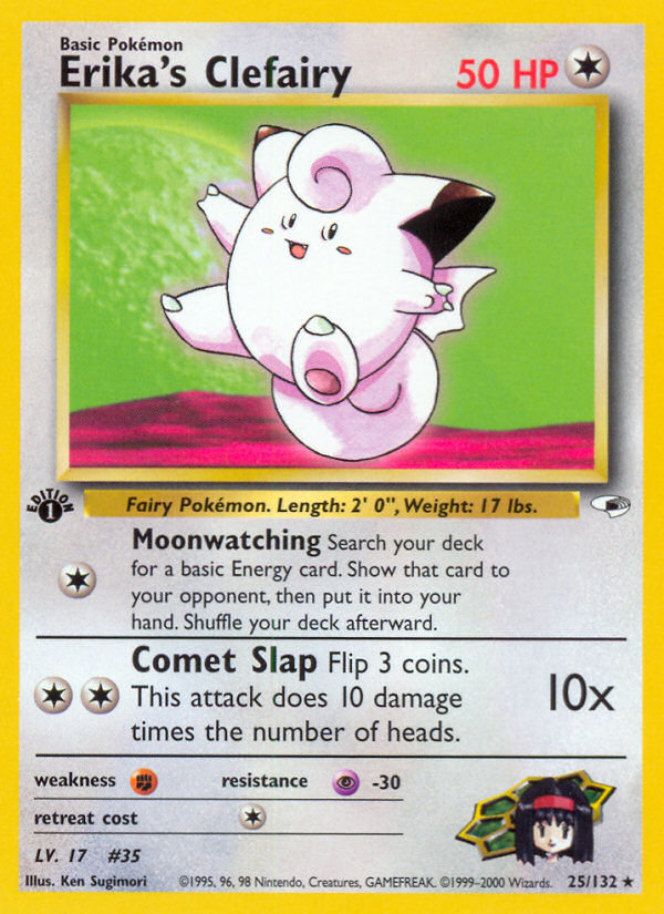 Erika's Clefairy — Gym Heroes #025/132