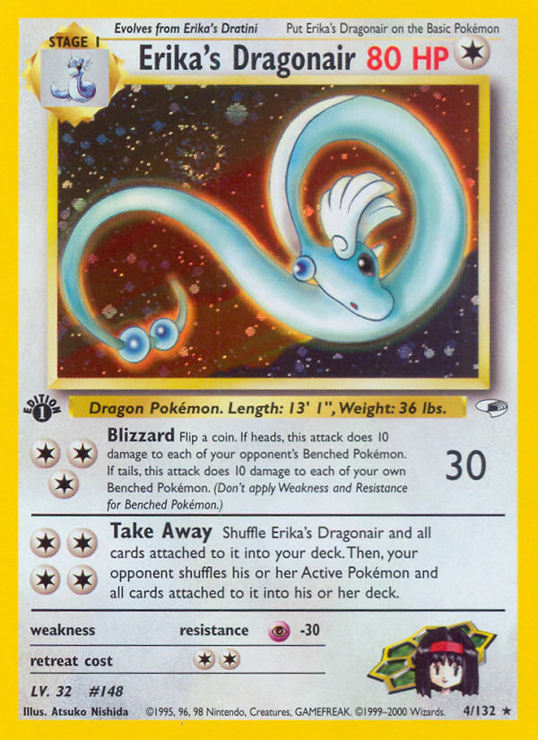 Erika's Dragonair — Gym Heroes #004/132