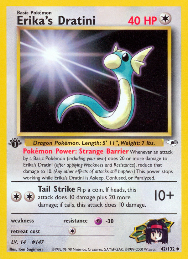 Erika's Dratini — Gym Heroes #042/132