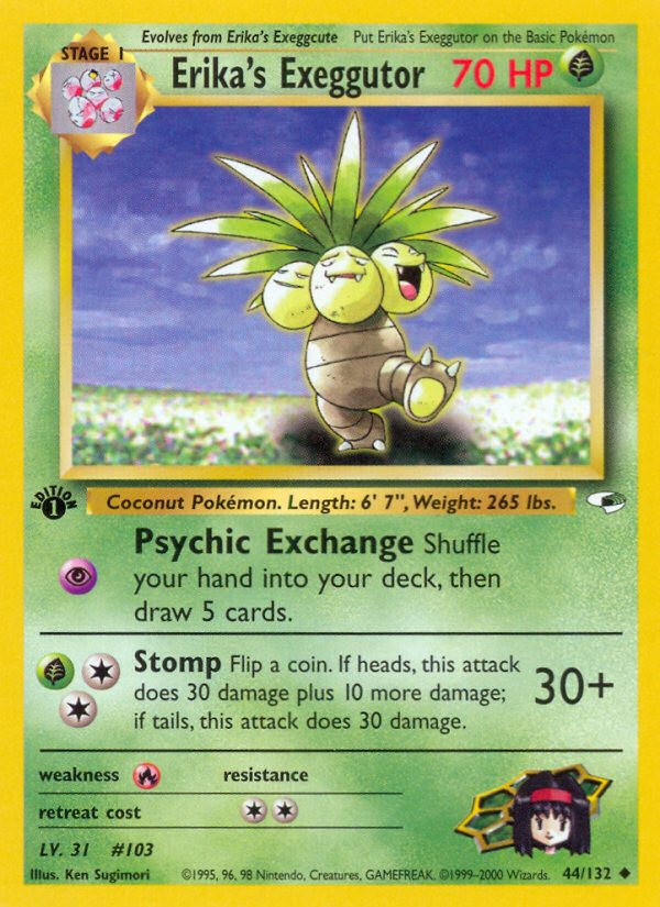 Erika's Exeggutor — Gym Heroes #044/132