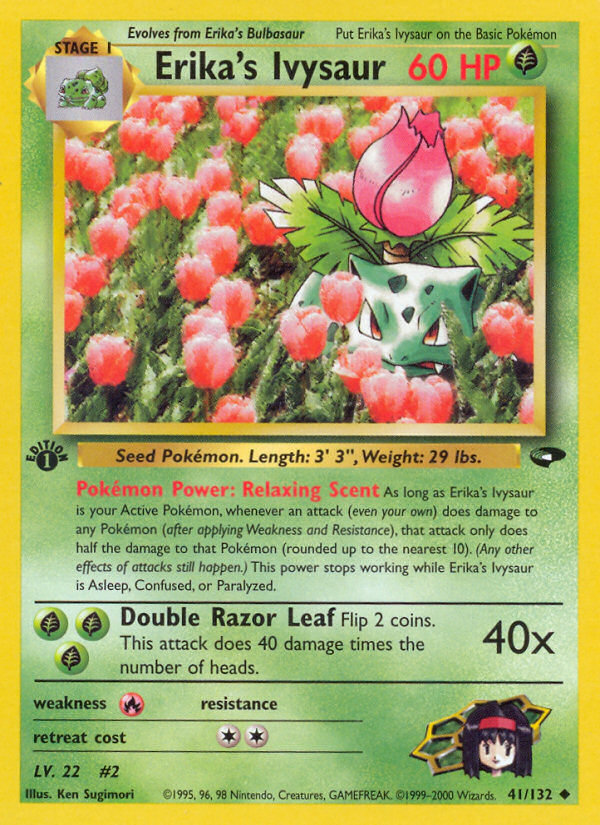 Erika's Ivysaur — Gym Challenge #041/132