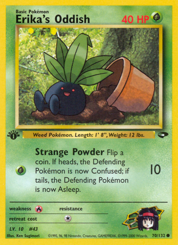 Erika's Oddish — Gym Challenge #070/132