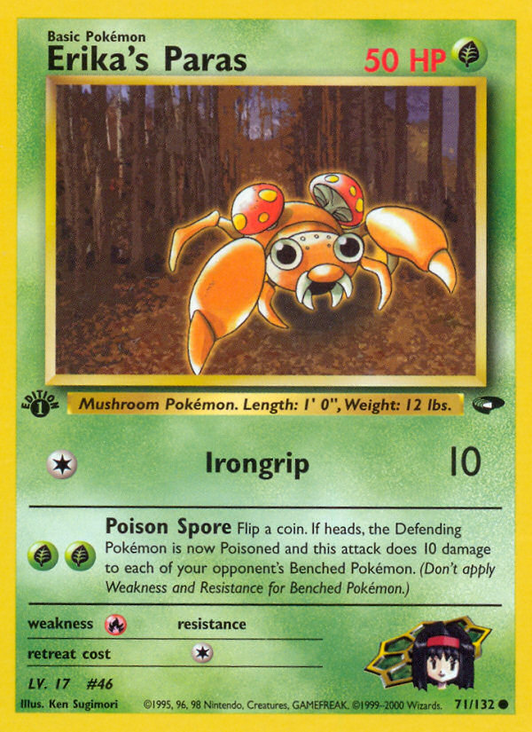 Erika's Paras — Gym Challenge #071/132