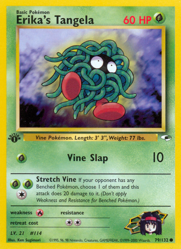 Erika's Tangela — Gym Heroes #079/132