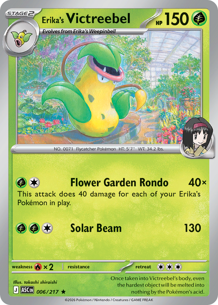 Erika's Victreebel (Energy Symbol Pattern)