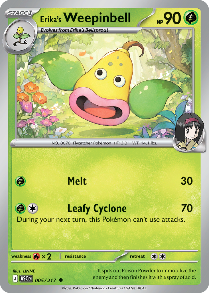 Erika's Weepinbell (Energy Symbol Pattern)