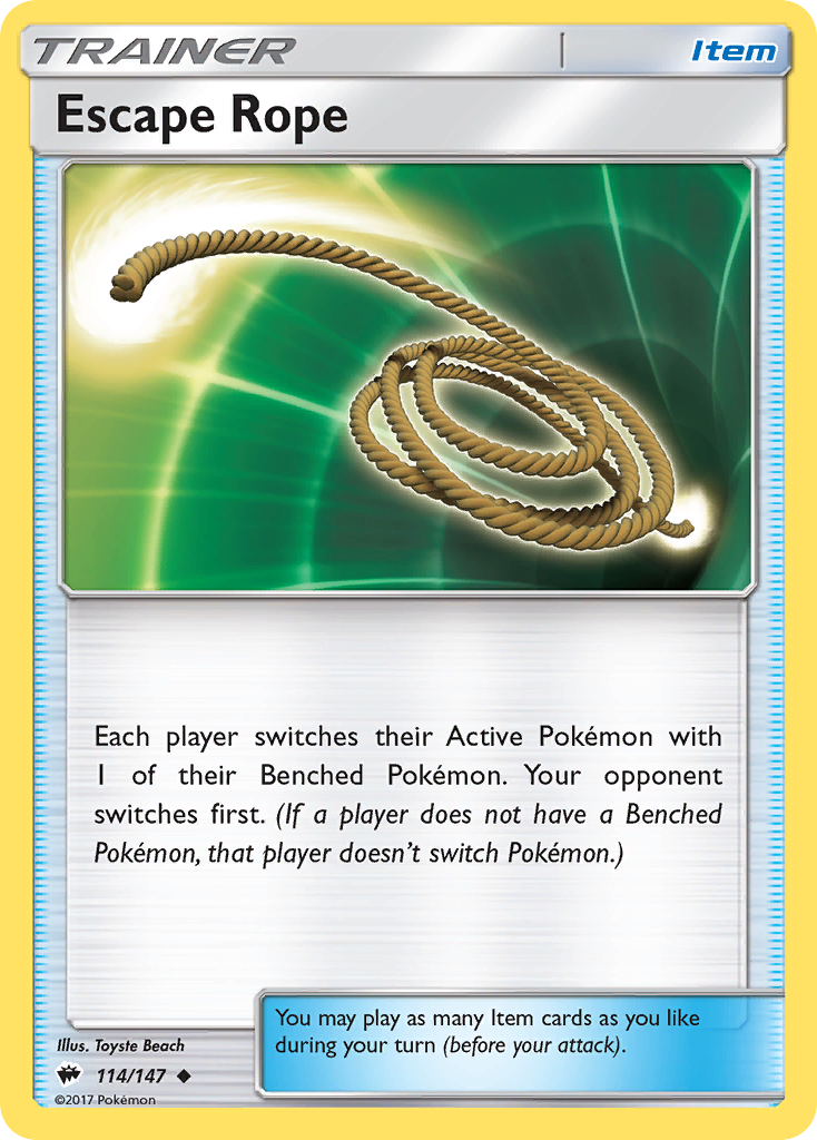 Escape Rope — SM - Burning Shadows #114/147
