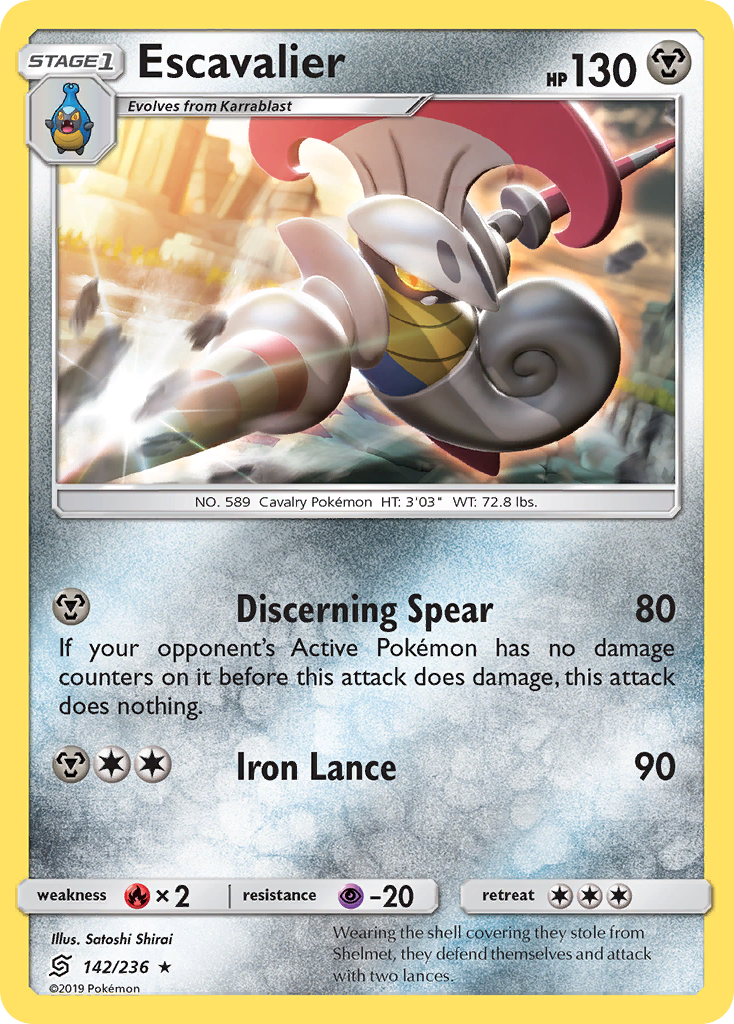 Escavalier — SM - Unified Minds #142/236