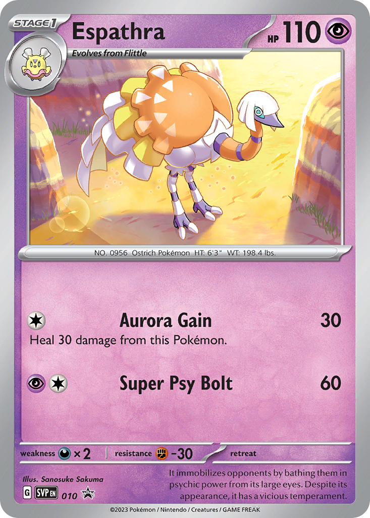 Espathra — SV: Scarlet & Violet Promo Cards #010