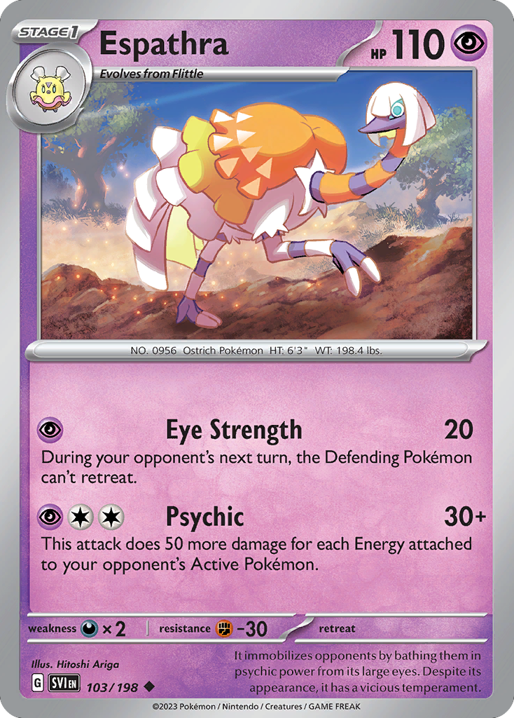 Espathra — SV01: Scarlet & Violet Base Set #103/198