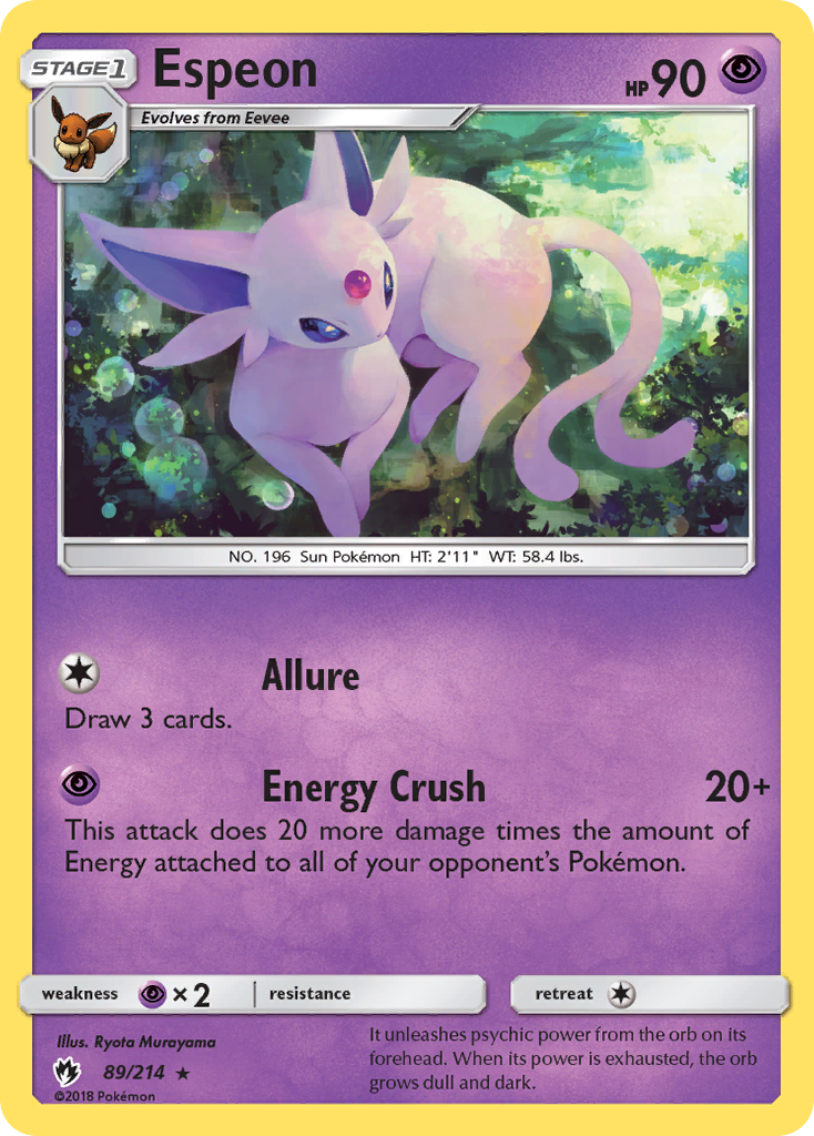 Espeon — Blister Exclusives #089/214