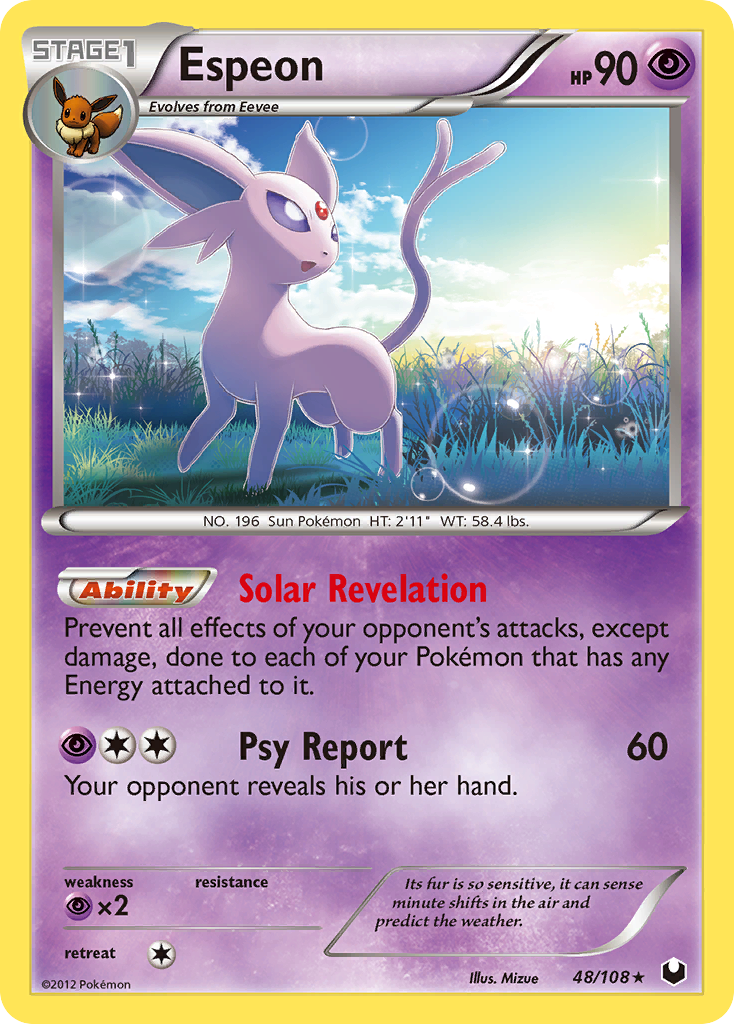 Espeon — Dark Explorers #48/108